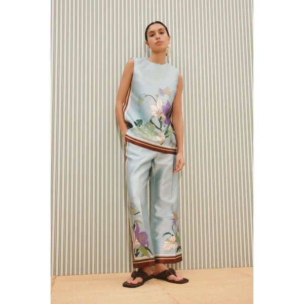 Alemais Alfie Top  Sustainable Tops with Alemais print - Coveti Australian Designer