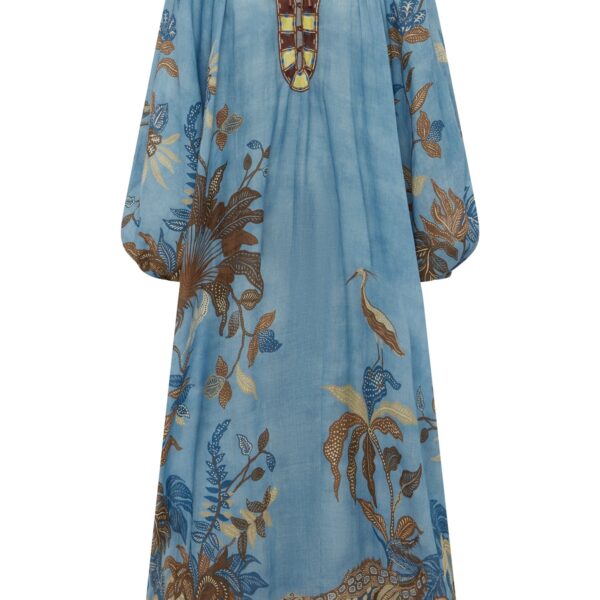 Alemais Georgie Pool Dress  Sustainable Dresses with Alemais print - Coveti Australian Designer