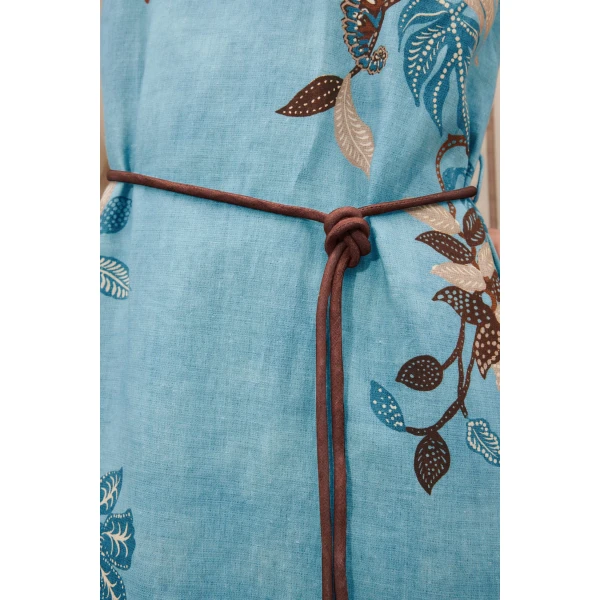 Alemais Georgie Sleeveless Midi Dress  Sustainable Dresses with Alemais print - Coveti Australian Designer