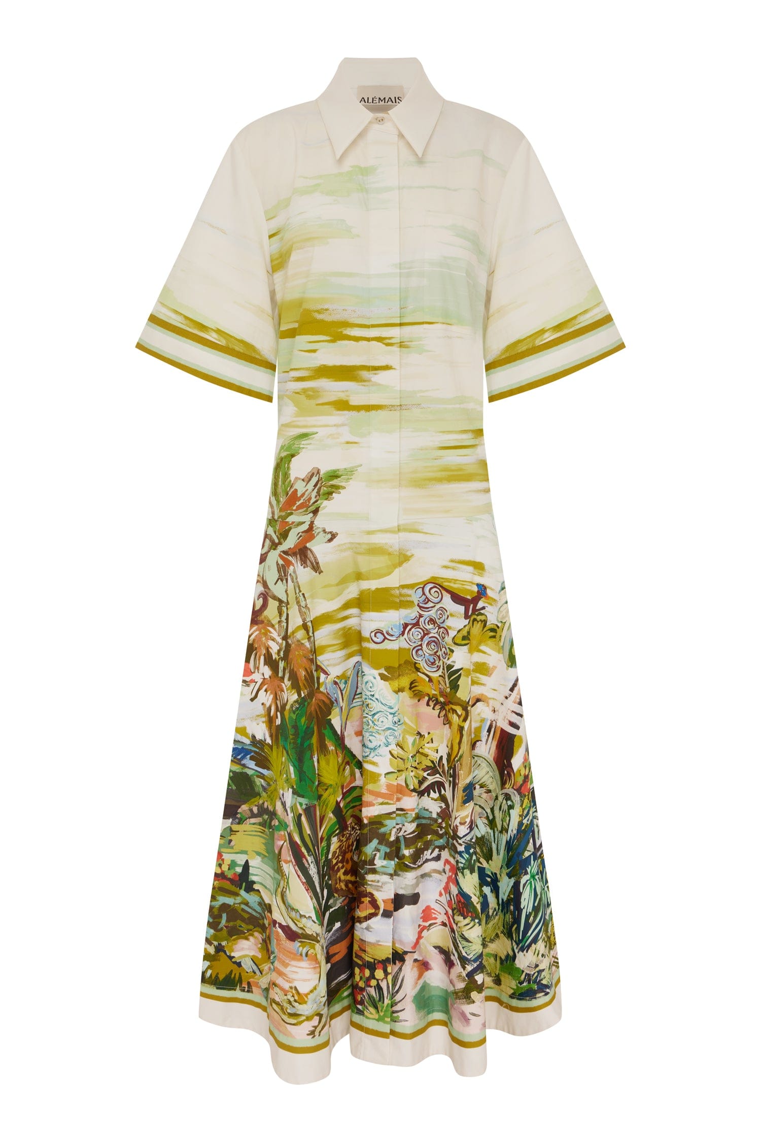 Alemais Jungle Boogie Shirtdress Dress