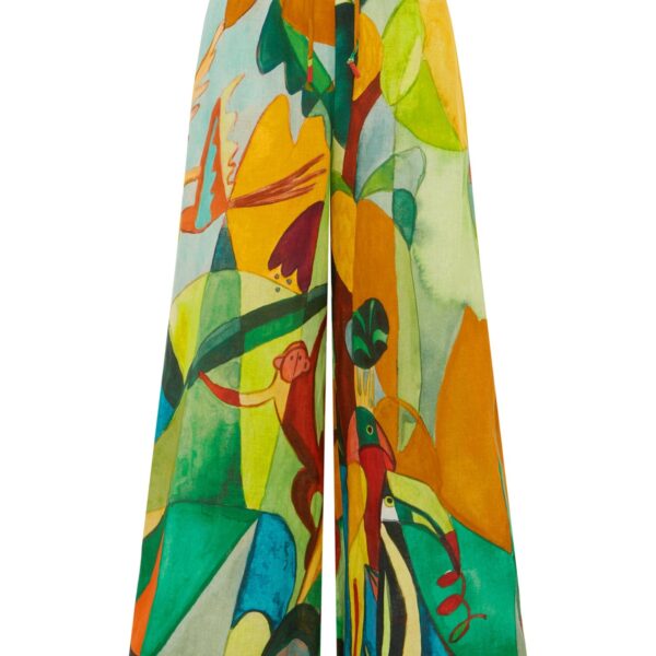 Alemais Mokshini Pant  Sustainable Pants with Alemais print - Coveti Australian Designer