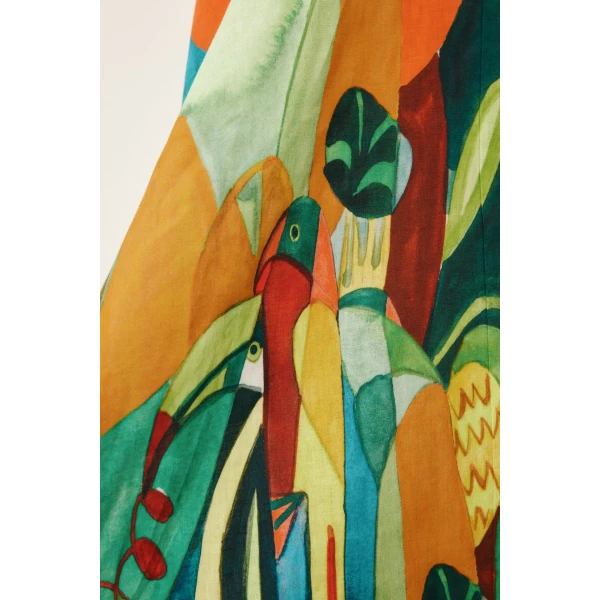 Alemais Mokshini Sundress  Sustainable Dresses with Alemais print - Coveti Australian Designer