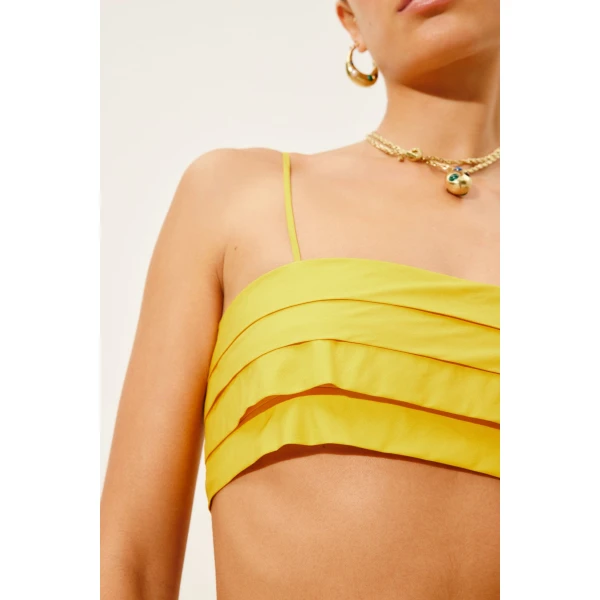 Alemais Mokshini Top  Sustainable Tops with Alemais print - Coveti Australian Designer