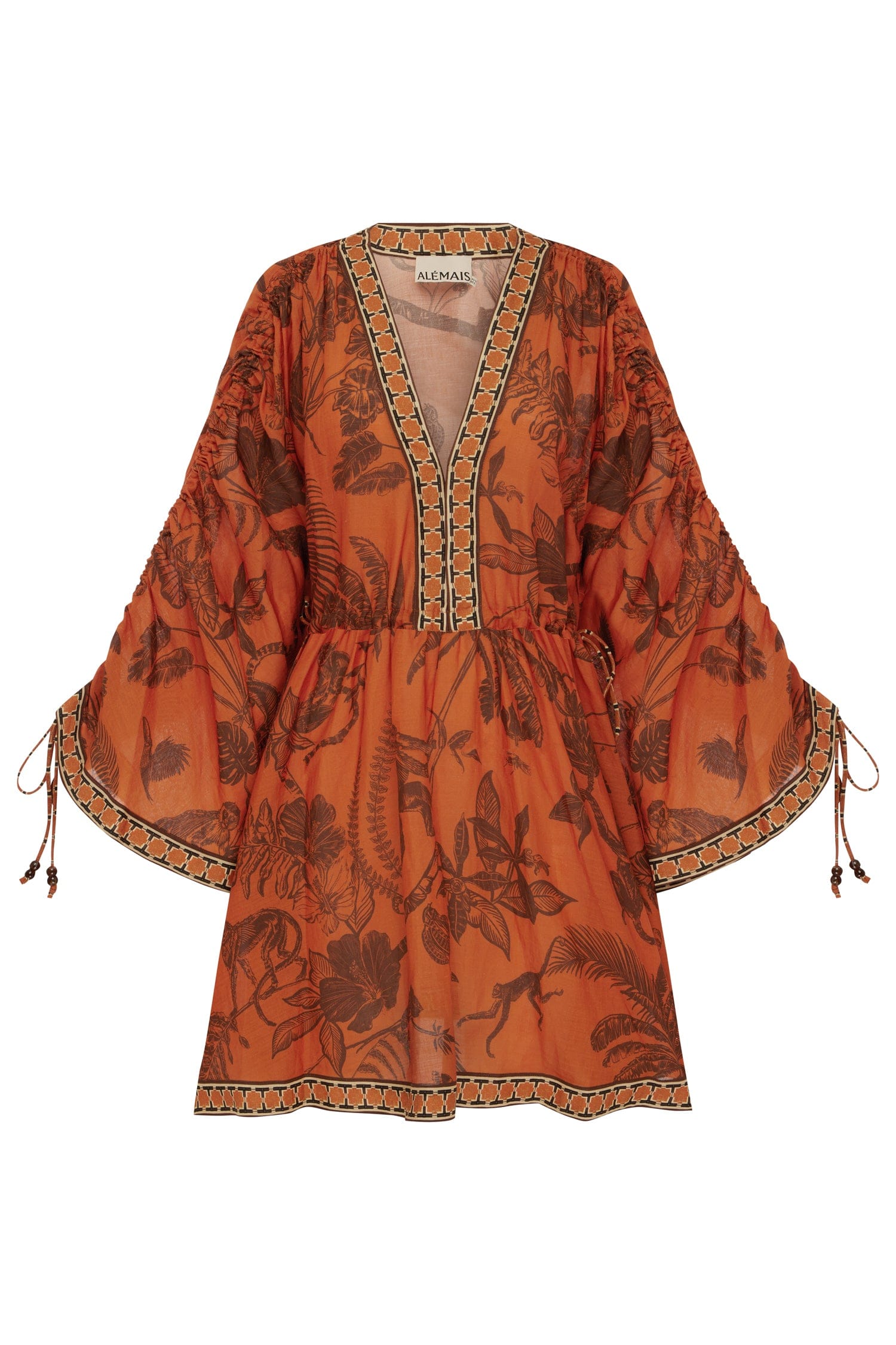 Alemais Monkey Dance Mini Dress