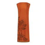 Alemais Monkey Dance Silk Midi Dress  Sustainable Dresses with Alemais print - Coveti Australian Designer