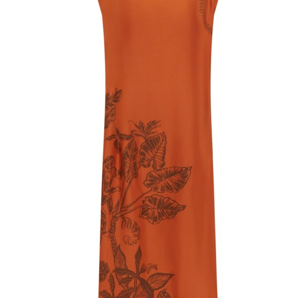 Alemais Monkey Dance Silk Midi Dress  Sustainable Dresses with Alemais print - Coveti Australian Designer
