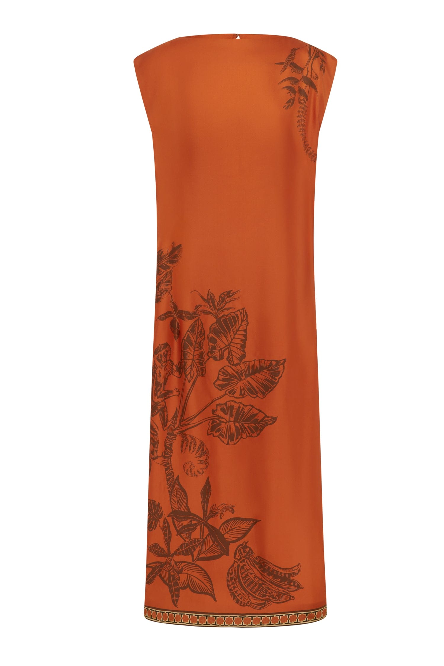 Alemais Monkey Dance Silk Midi Dress