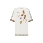 Alemais Monkey Dance Tee  Sustainable Tops with Alemais print - Coveti Australian Designer