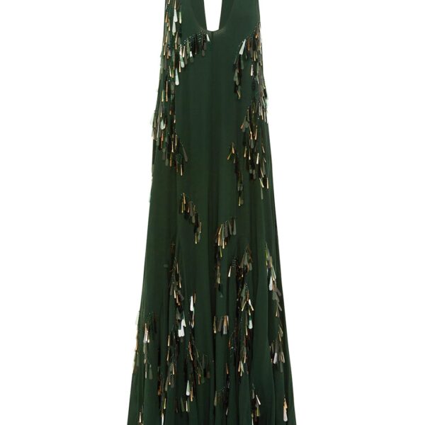 Alemais Ophira Sequin Gown  Sustainable Dresses with Alemais print - Coveti Australian Designer