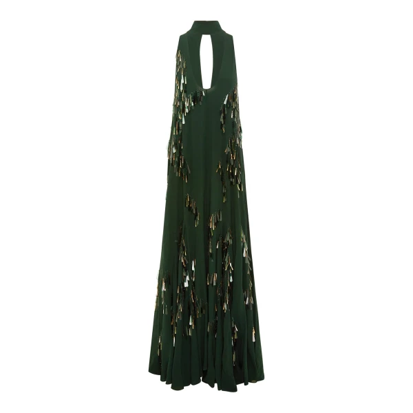 Alemais Ophira Sequin Gown  Sustainable Dresses with Alemais print - Coveti Australian Designer