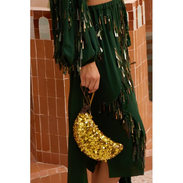 Alemais Ophira Sequin Skirt