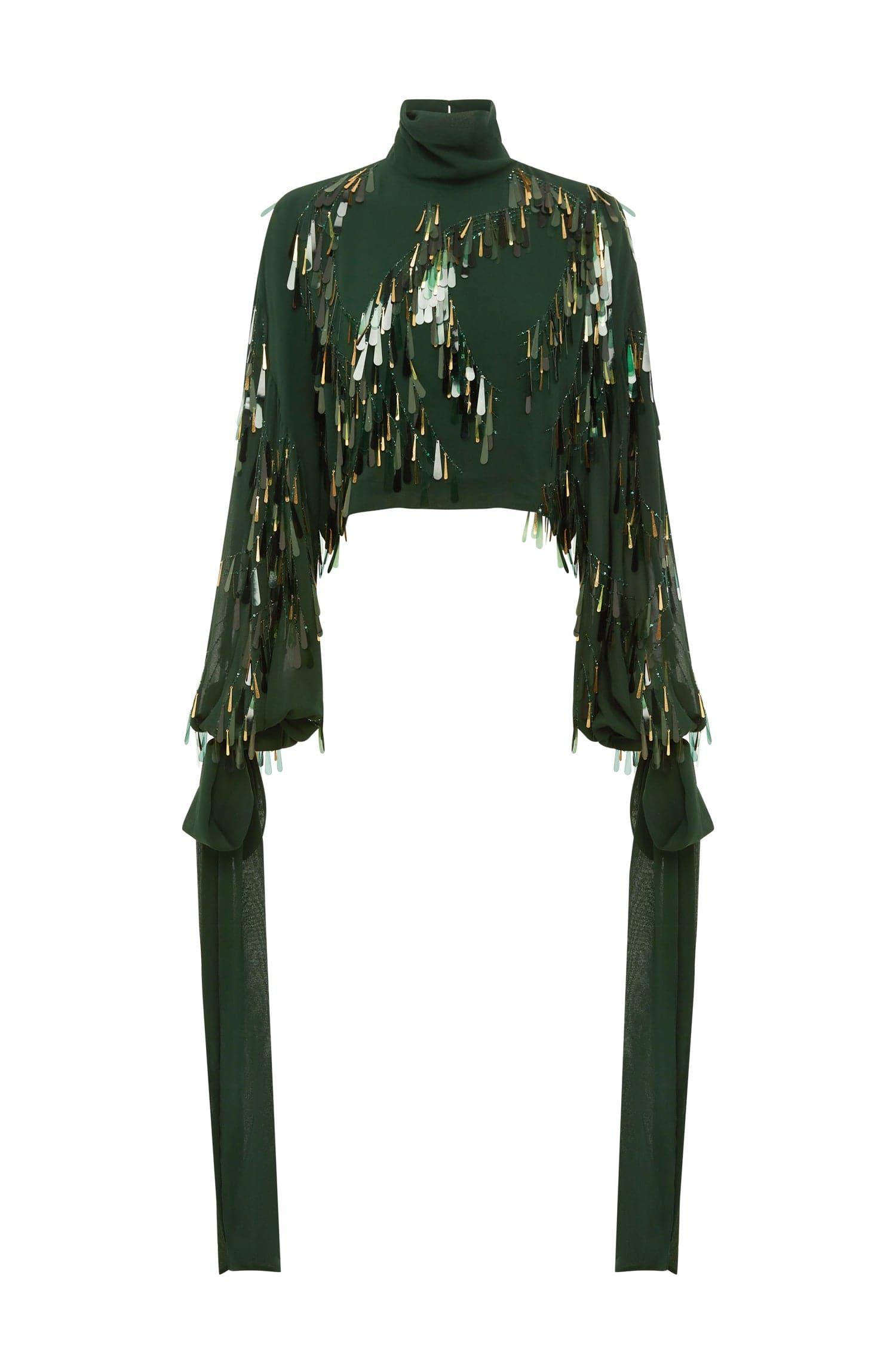 Alemais Ophira Sequin Top