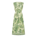 Alemais Sara Midi Dress  Sustainable Dresses with Alemais print - Coveti Australian Designer