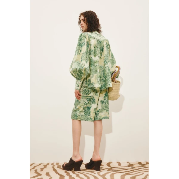 Alemais Sara Short  Sustainable Shorts with Alemais print - Coveti Australian Designer