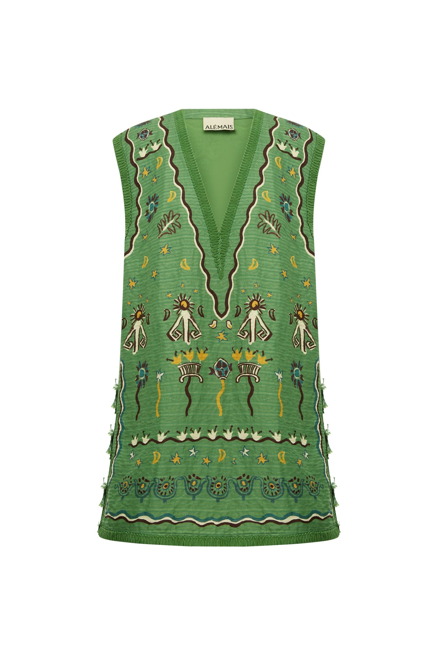 Alemais Sun Dancer Mini Dress