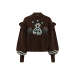 Alemais Sun Dancer Sweater  Sustainable Knitwear with Alemais print - Coveti Australian Designer
