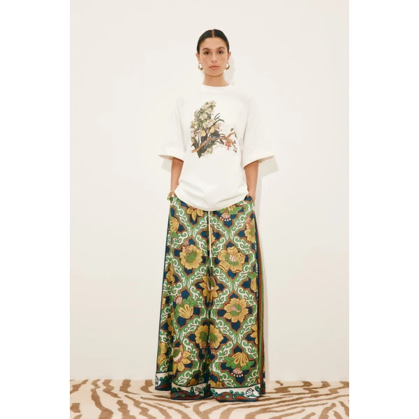 Alemais Toucan Tango Tee  Sustainable Tops with Alemais print - Coveti Australian Designer