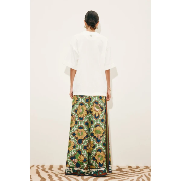 Alemais Toucan Tango Tee  Sustainable Tops with Alemais print - Coveti Australian Designer