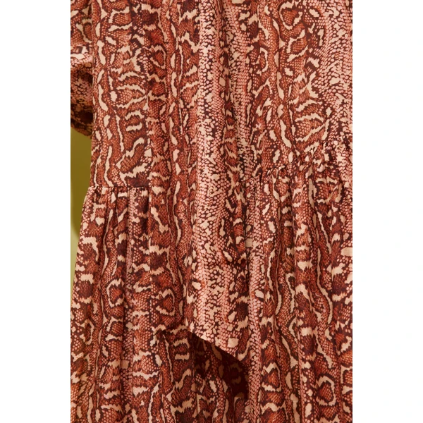 Alemais Varna Gown  Sustainable Dresses with Alemais print - Coveti Australian Designer