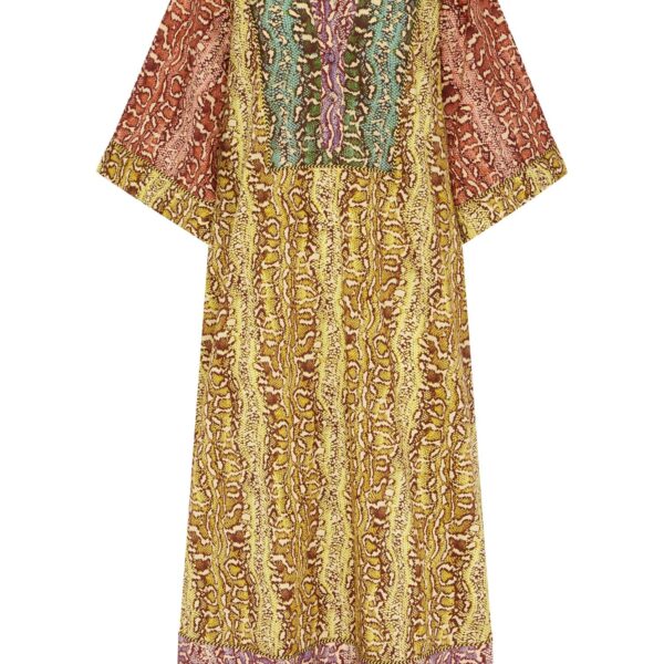 Alemais Varna Midi Dress  Sustainable Dresses with Alemais print - Coveti Australian Designer