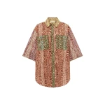 Alemais Varna Shirt  Sustainable Tops with Alemais print - Coveti Australian Designer