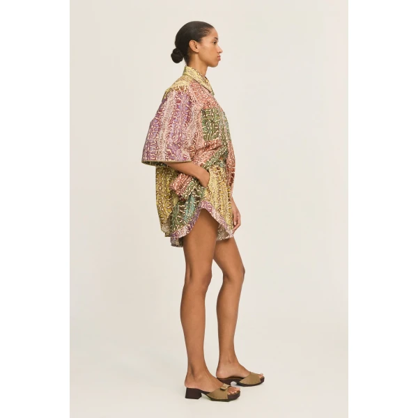 Alemais Varna Short  Sustainable Shorts with Alemais print - Coveti Australian Designer