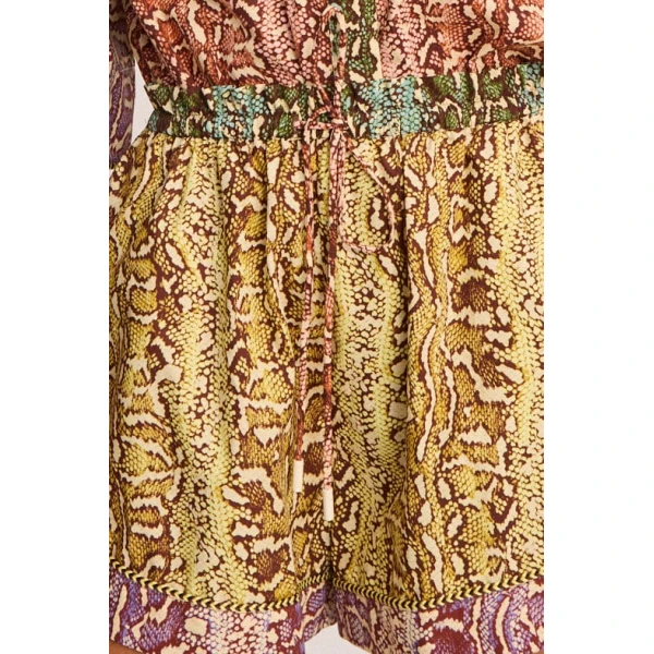 Alemais Varna Short  Sustainable Shorts with Alemais print - Coveti Australian Designer