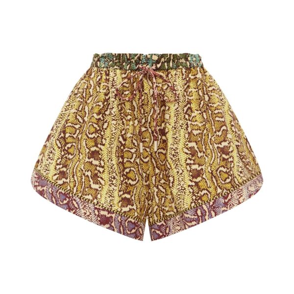 Alemais Varna Short  Sustainable Shorts with Alemais print - Coveti Australian Designer