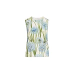 Oscar de la Renta Allium Printed Tank - Oscar de la Renta Tops - American Couture - Shop at Coveti