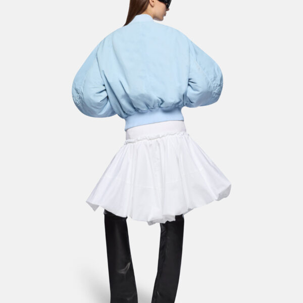 The Attico 'Anja'' Baby Blue Bomber - The Attico Jackets - Designed by Gilda Ambrosio & Giorgia Tordini - Shop at Coveti