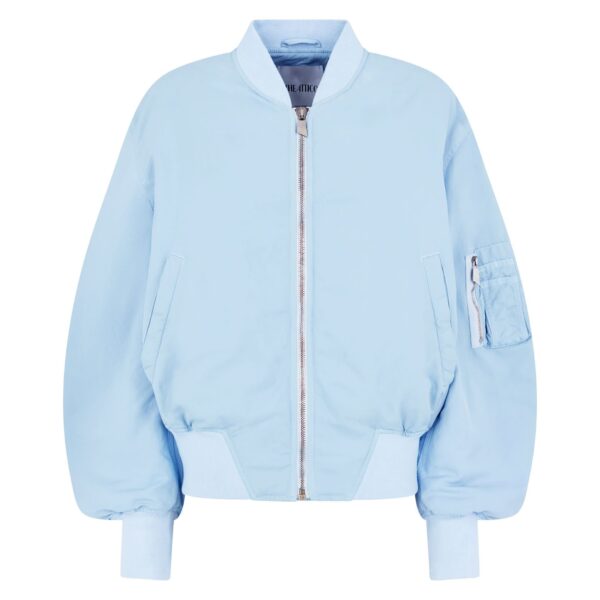 The Attico 'Anja'' Baby Blue Bomber - The Attico Jackets - Designed by Gilda Ambrosio & Giorgia Tordini - Shop at Coveti
