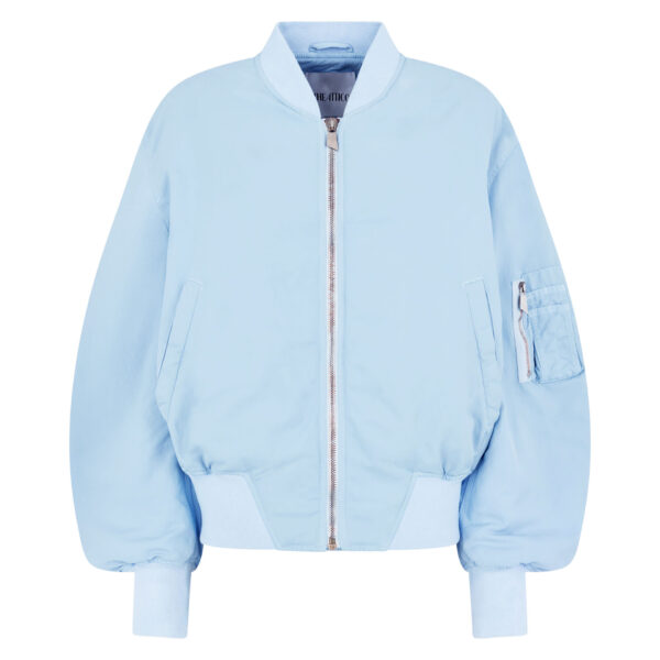The Attico 'Anja'' Baby Blue Bomber - The Attico Jackets - Designed by Gilda Ambrosio & Giorgia Tordini - Shop at Coveti