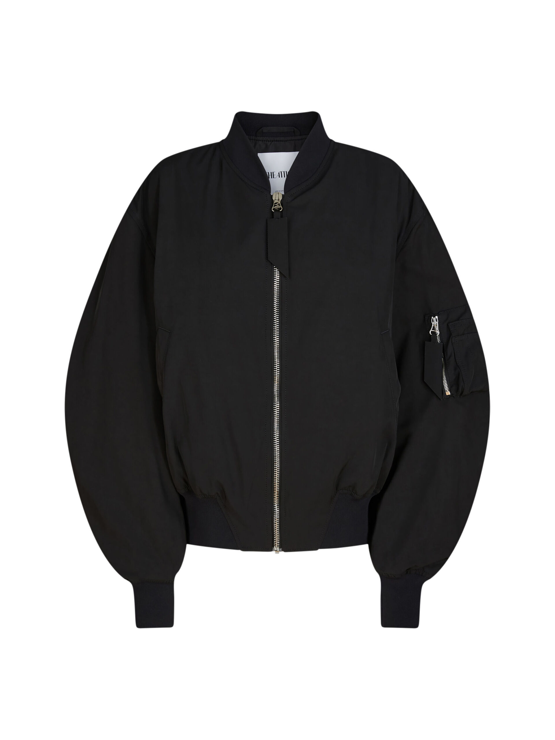 The Attico "Anja'' Black Bomber - The Attico Jackets - Designed by Gilda Ambrosio & Giorgia Tordini - Shop at Coveti The Attico "Anja'' Black Bomber - The Attico Jackets - Designed by Gilda Ambrosio & Giorgia Tordini - Shop at Coveti