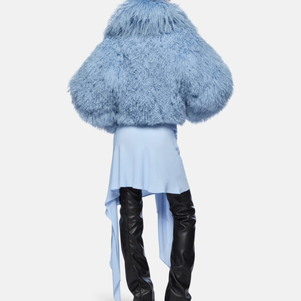 The Attico Baby Blue Bomber - The Attico Jackets - Designed by Gilda Ambrosio & Giorgia Tordini - Shop at Coveti