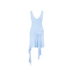 The Attico Baby Blue Mini Dress - The Attico Dresses - Designed by Gilda Ambrosio & Giorgia Tordini - Shop at Coveti