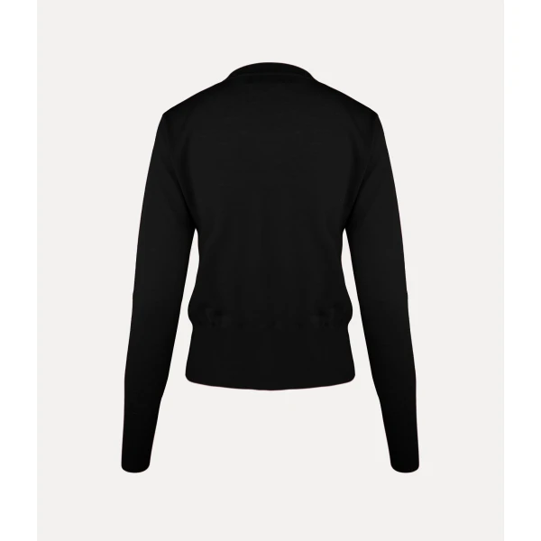 Vivienne Westwood Bea Cardigan - Vivienne Westwood Knitwear - Punk Luxury - Shop at Coveti