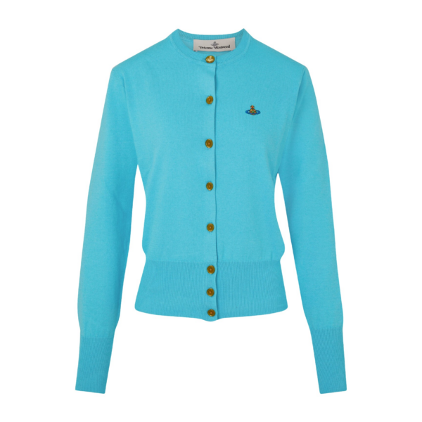 Vivienne Westwood Bea Cardigan - Vivienne Westwood Knitwear - Punk Luxury - Shop at Coveti