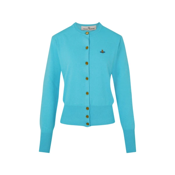 Vivienne Westwood Bea Cardigan - Vivienne Westwood Knitwear - Punk Luxury - Shop at Coveti