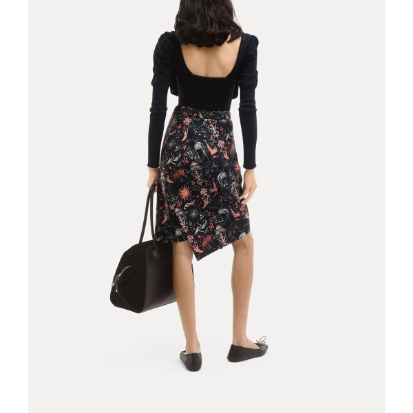 Vivienne Westwood Bea Corset Cardigan - Vivienne Westwood Knitwear - Punk Luxury - Shop at Coveti