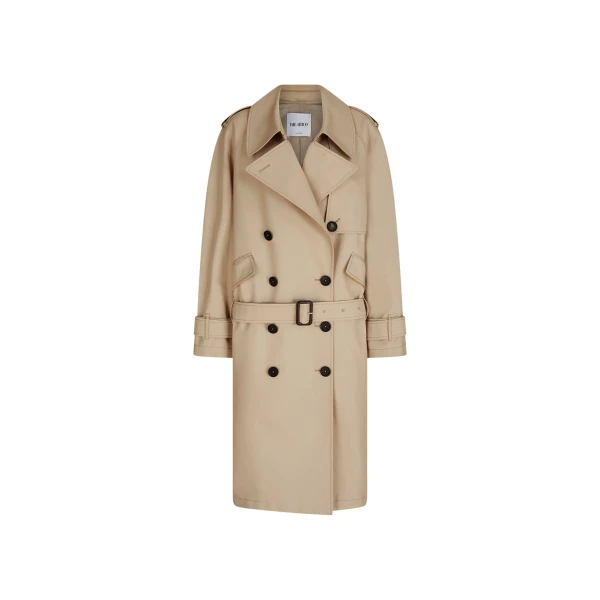The Attico Beige Trench Coat