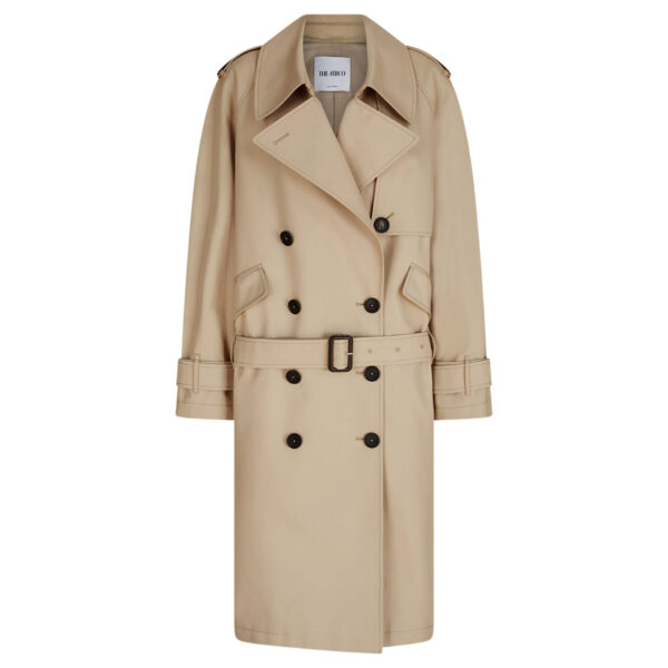 The Attico Beige Trench - The Attico Coats - Designed by Gilda Ambrosio & Giorgia Tordini - Shop at Coveti
