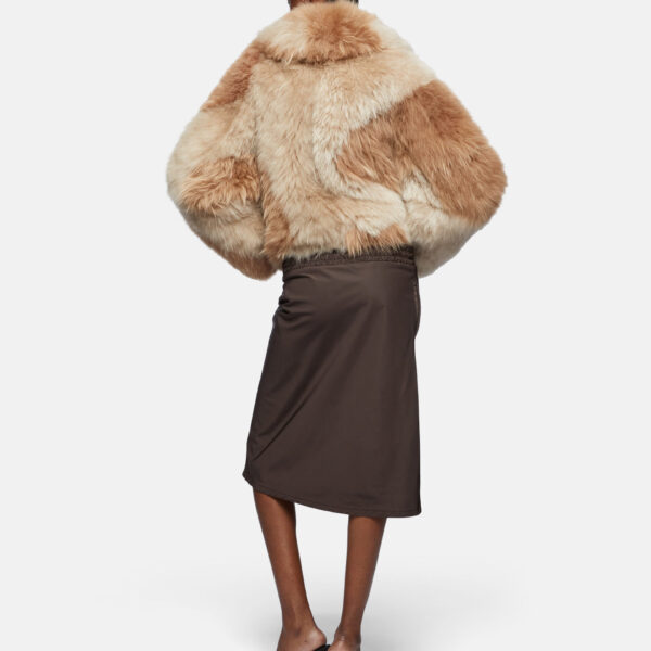 The Attico Bicolor Beige Jacket - The Attico Jackets - Designed by Gilda Ambrosio & Giorgia Tordini - Shop at Coveti