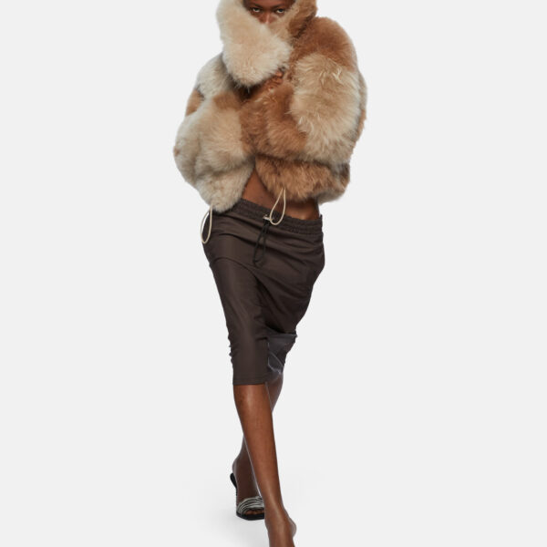 The Attico Bicolor Beige Jacket - The Attico Jackets - Designed by Gilda Ambrosio & Giorgia Tordini - Shop at Coveti