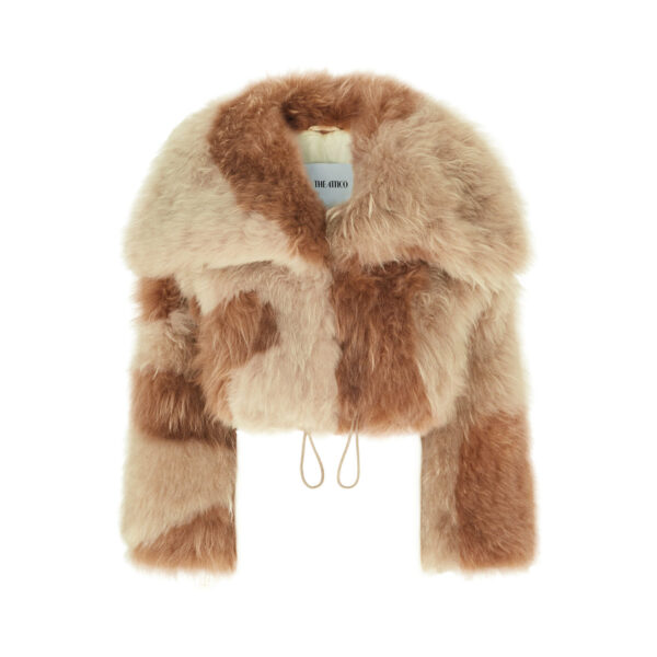 The Attico Bicolor Beige Jacket - The Attico Jackets - Designed by Gilda Ambrosio & Giorgia Tordini - Shop at Coveti