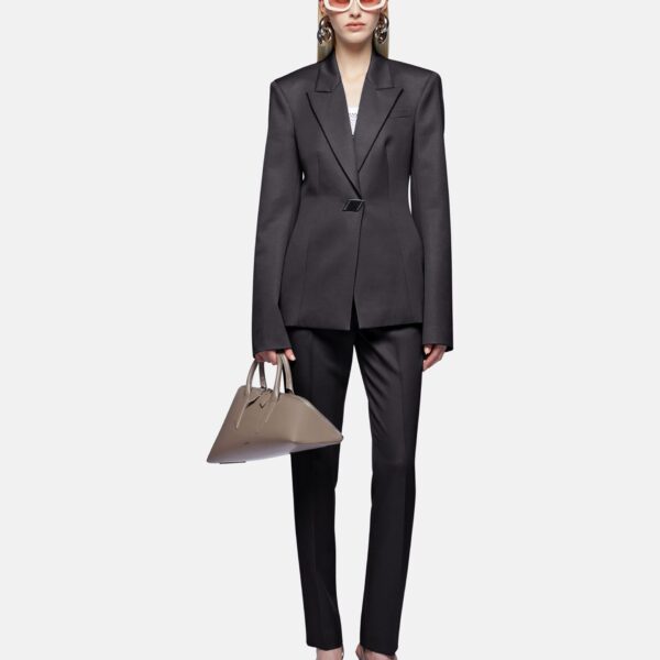 The Attico Black Blazer - The Attico Jackets - Designed by Gilda Ambrosio & Giorgia Tordini - Shop at Coveti
