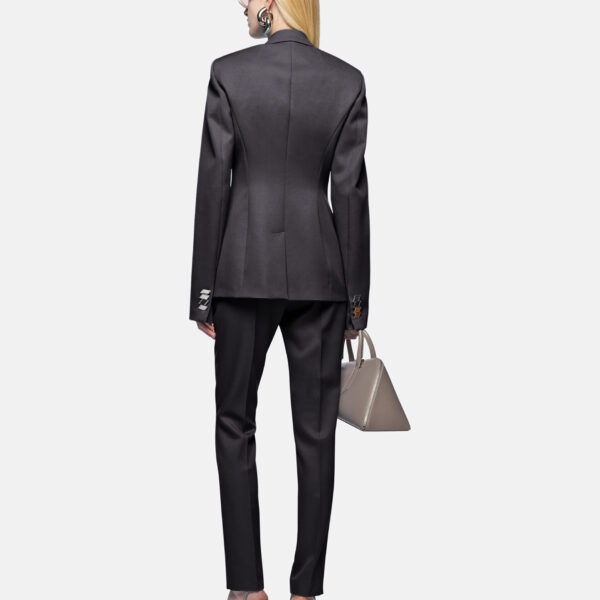 The Attico Black Blazer - The Attico Jackets - Designed by Gilda Ambrosio & Giorgia Tordini - Shop at Coveti