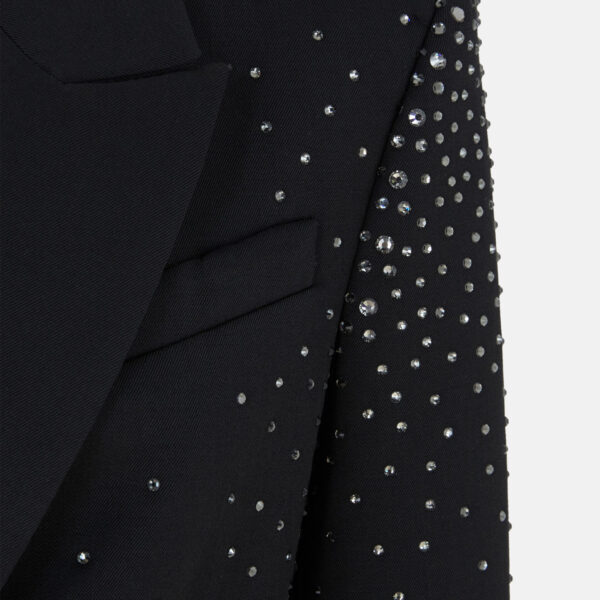 The Attico Black Blazer - The Attico Jackets - Designed by Gilda Ambrosio & Giorgia Tordini - Shop at Coveti