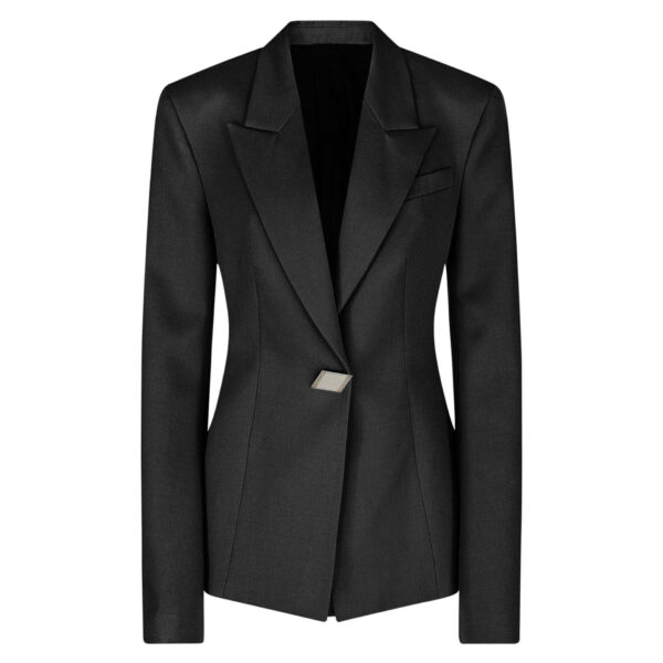 The Attico Black Blazer - The Attico Jackets - Designed by Gilda Ambrosio & Giorgia Tordini - Shop at Coveti