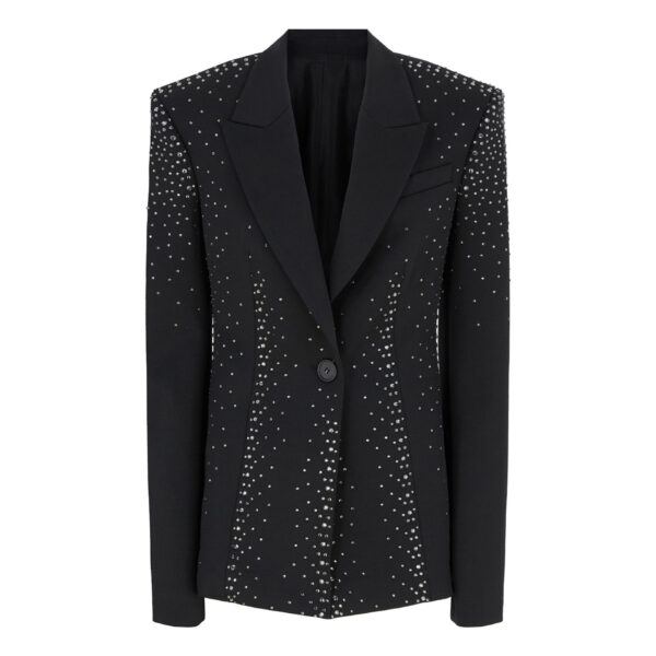 The Attico Black Blazer - The Attico Jackets - Designed by Gilda Ambrosio & Giorgia Tordini - Shop at Coveti