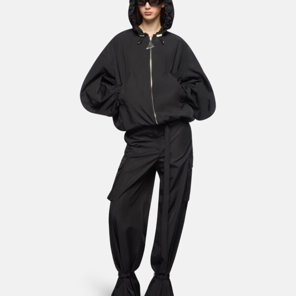 The Attico Black Bomber - The Attico Jackets - Designed by Gilda Ambrosio & Giorgia Tordini - Shop at Coveti